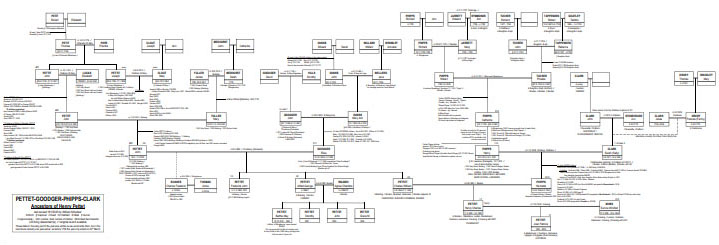 Click to enlarge Henry Pettet Ancestors tree (pdf) in new window